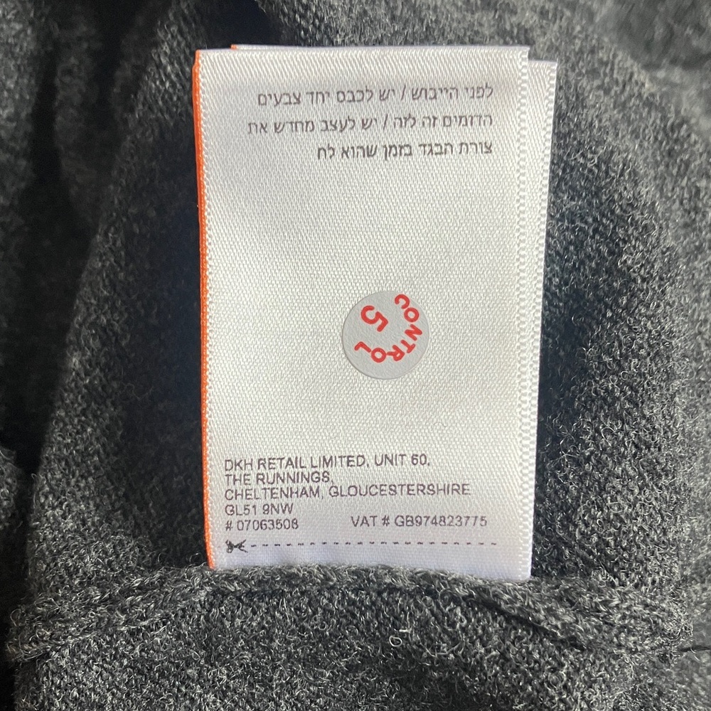 Superdry charcoal grey turtleneck sweater - Picture 14 of 14